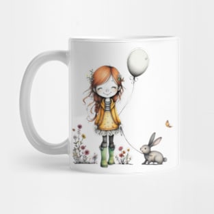 Cute bunny girl Mug